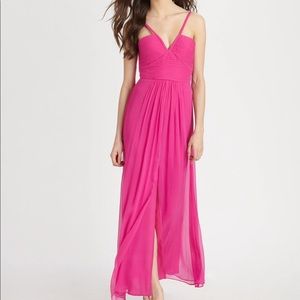 BCBG Hot Pink Gown